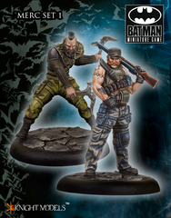 Batman Miniature Game: Mercs Set I Knight Models